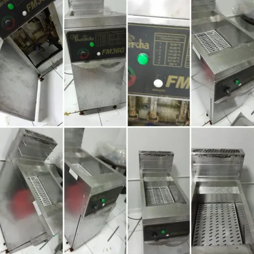 Equipamentos de cozinha industrial em bom estado de conservação 