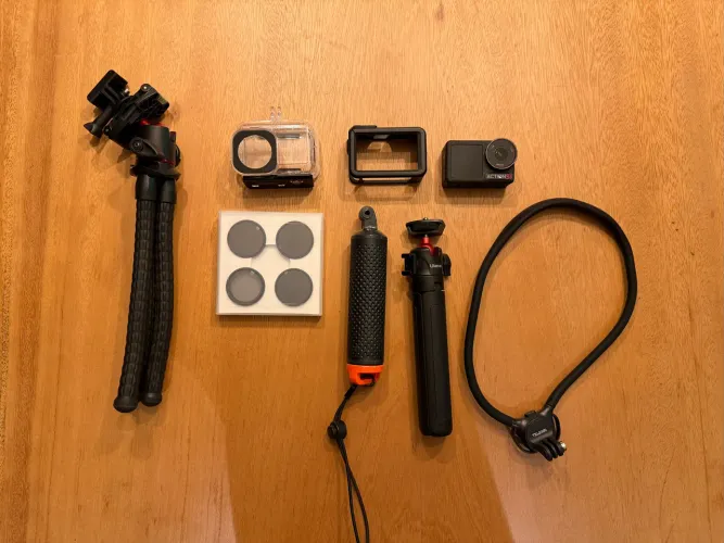DJI Osmo Action 5 Pro + Kit Completo de Acessórios