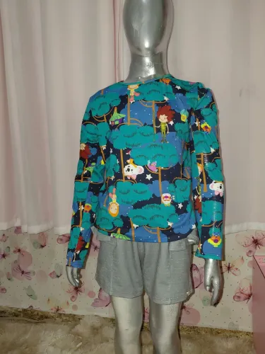 Blusa Lilica ripilica tam 6 nova na etiqueta. Manga longa