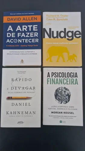 Kit 4 livros interessantes