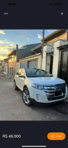 Sucata Ford edge 
