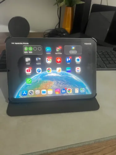 iPad mini 6 com película e 2 capas