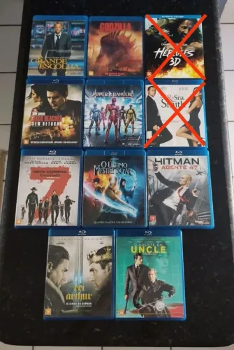 Coleção de Filmes em Blu-Ray
