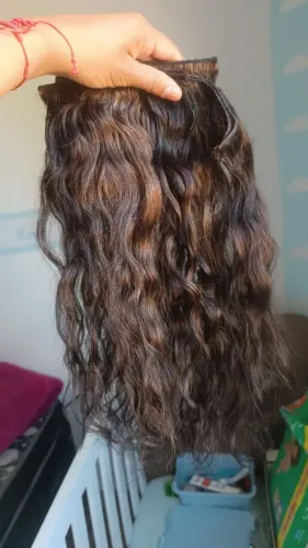 Mega hair de fita adesiva