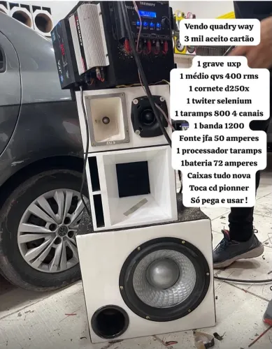 Quadri way top funcionando tudo