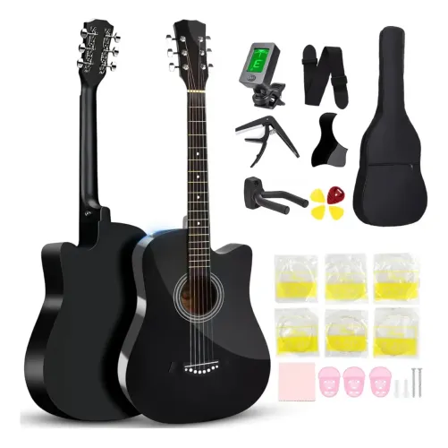 Violão Acústico Clássico + Kit de Acessórios de Brinde