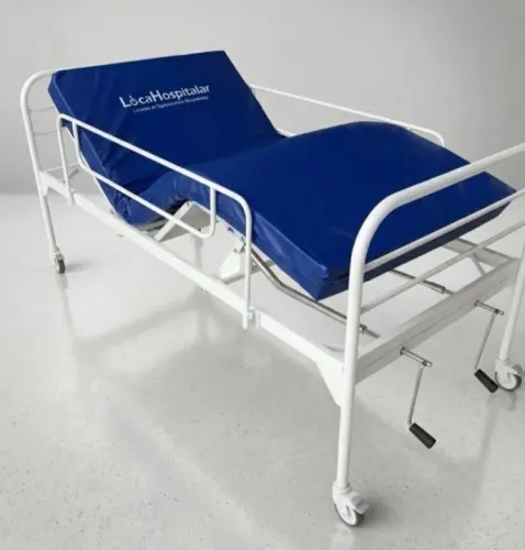 Cama Hospitalar + Colchão