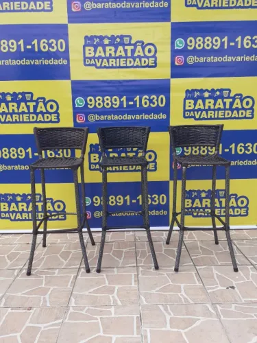 MEGA PROMOÇÃO BANQUETA AMERICANA (MODELO VENEZA)
