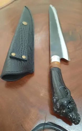 Faca artesanal para churrasco "Búfalo"