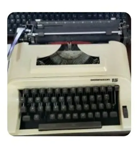 Máquina de escritório de colecionador 