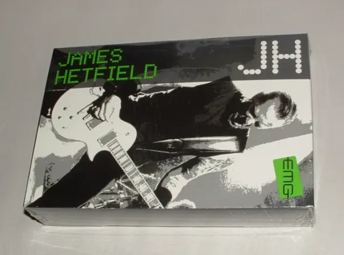 Captadores EMG James Hetfield Chrome Novo Com NF