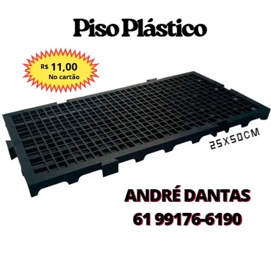 Piso Estrado Pallet Plástico