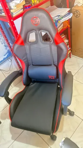 Cadeira Gamer TGT Heron TC2 Preto e Vermelho