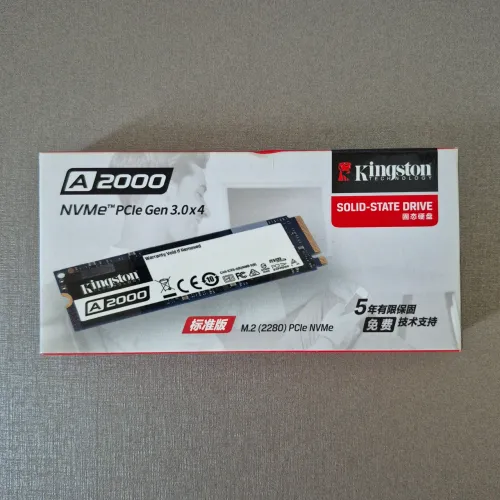 SSD Kingston nvme 500GB *Novo