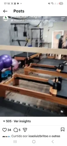 Vendo Equipamentos completos de Pilates, ou passo o ponto