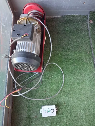 kit de elevador residencial completo com parte eletronica e controle remoto