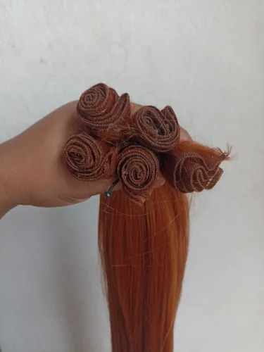 Tela de cabelo Ruivo Bio humano