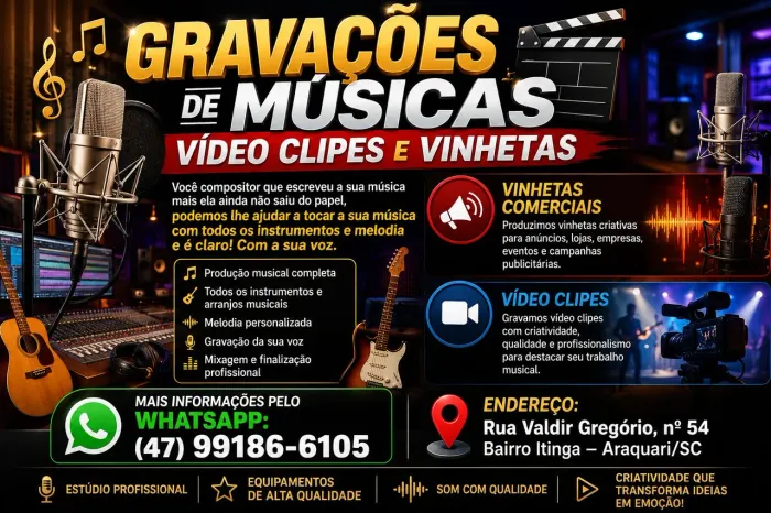 Gravações Musicais 