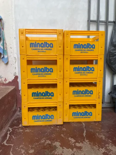 Engradados Minalba KS servem pra Coca-cola e outras marcas