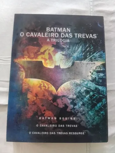 Box Trilogia Batman dvds duplos