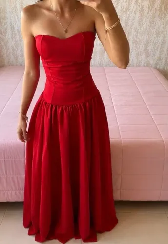 Vestido de festa feito sob medida