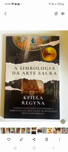 Livro A simbologia da arte sacra ( Keilla Regyna)