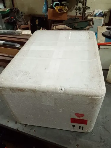Caixas de isopor semi novas