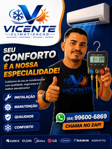 Serviço de ar condicionado em geral