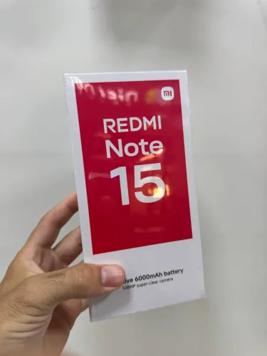 REDMI NOTE 15 8/256GB 4G NOVO LACRADO PROMOÇÃO 