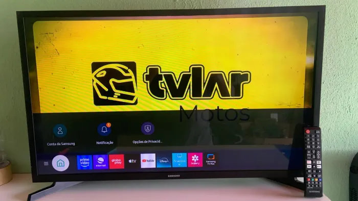 TV SMART SAMSUNG 32 POLEGADAS FUNCIONANDO 100% 