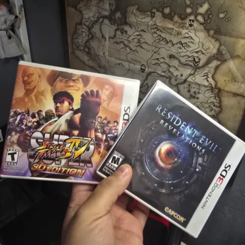 Resident Evil Revelations & Super Street Fighter IV - 3DS