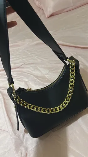 Bolsa média preta 