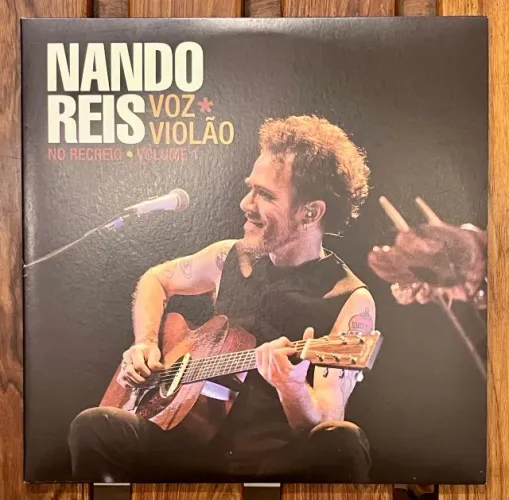 LP Vinil Nando Reis - Voz E Violão No Recreio Volume 1 Duplo - NOVO