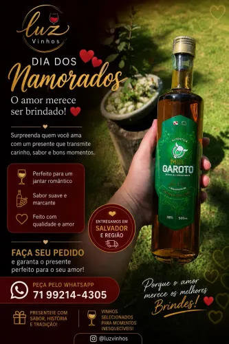 Vinhos dia dos namorados promoção 2 com preço de 1