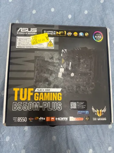 Placa mãe TUF GAMING B550M-PLUS