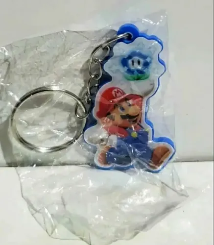 Chaveiro Colecionável Super Mário Bros Lacrado Original da Nintendo Brasil Game Show