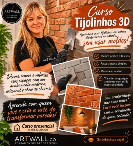 Curso de tijolinhos 3D