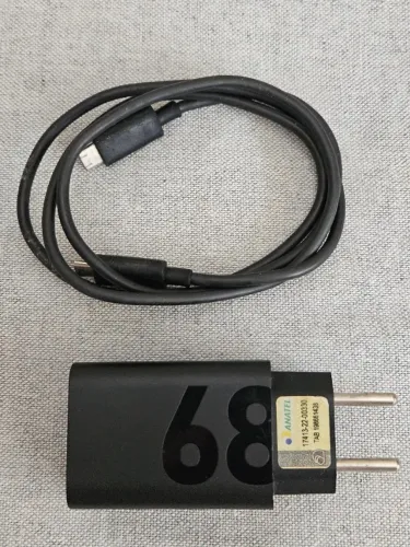 Carregador Original Motorola 68w Usb-c Turbo Power C/ Cabo