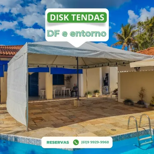 Aluguel de tendas no DF e entorno