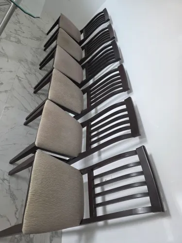 VENDO 6 CADEIRAS TODAS BOAS ,DA LOJA JACAUNA.aceito cartao