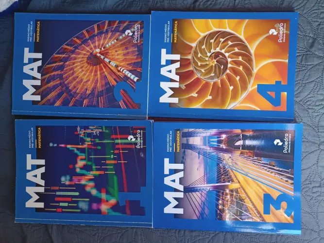 Coleção Matemática Poliedro 2025 - 1 ao 4