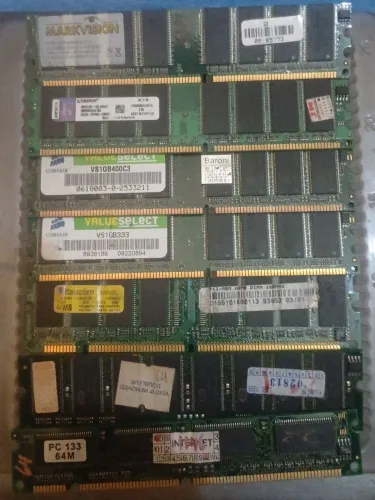 Memória RAM Dimm e ddr1