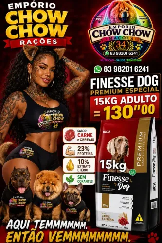 RAÇÃO FINESSE DOG PREMIUM ESPECIAL 15KG/25KG ADULTO