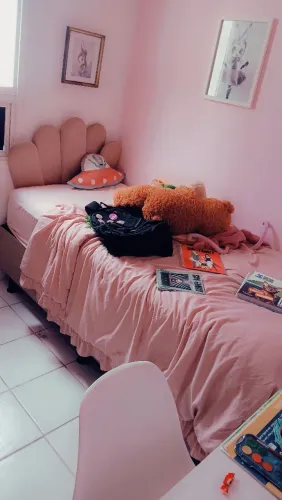 Colcha de Cama Solteiro + Cabeceira