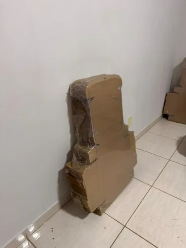 Pacote com 50 caixas de papelão correios 32x28x9,5cm