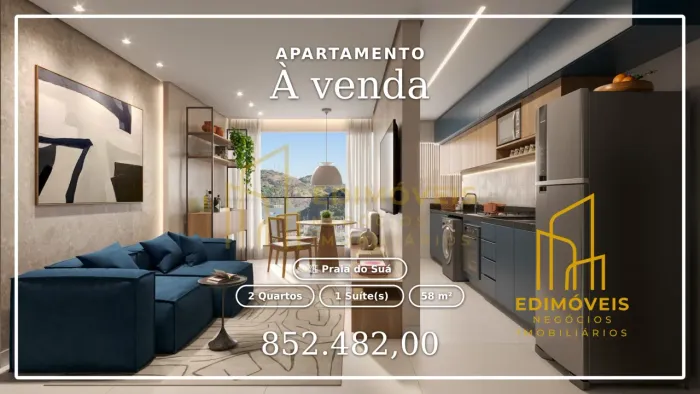Sensacional: Apartamento de 2 Quartos na Praia do Suá com Infraestrutura Completa