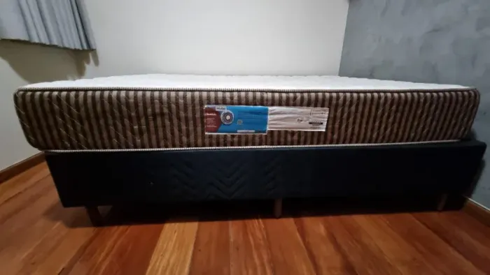 cama casal box sem baú