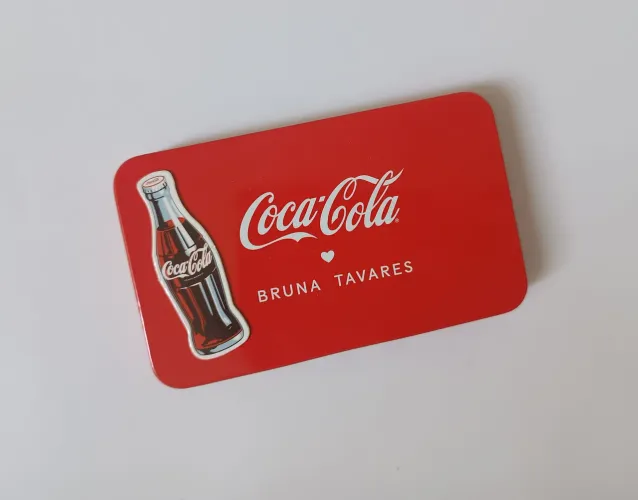 Paleta de Sombras Collab Bruna Tavares e Coca-Cola