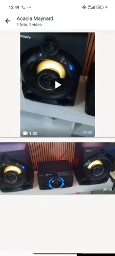 Aparelho de som com 2caixas estou vendendo porque ele as vezes funciona as vezes parar