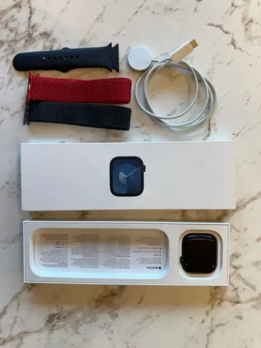 APPLE WATCH SERIES 9 45MM GPS | SEMINOVO | 3 MESES DE GARANTIA | LOJA FÍSICA